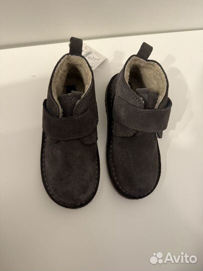 Ботинки замшевые zara 25р