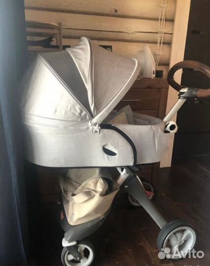 Коляска stokke xplory 2 в 1 прогулка и люлька