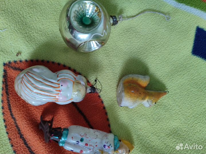 Елочные игрушки СССР