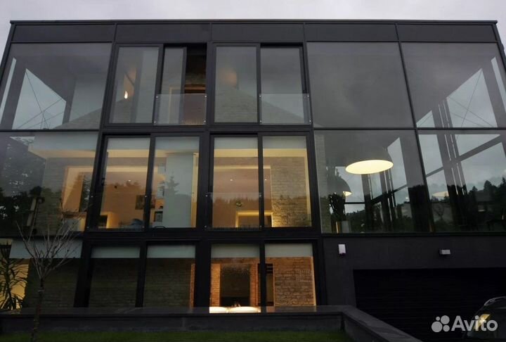 Фасадное остекление