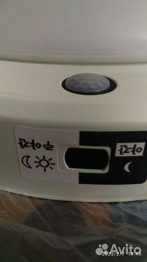 Светильник с датчиком движения