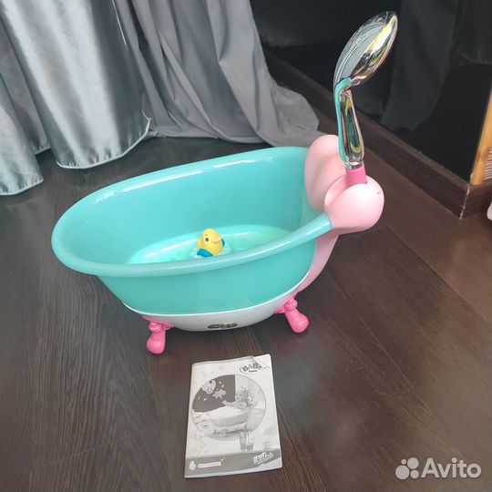 Кукла сестричка беби борн,ванночка для беби борн