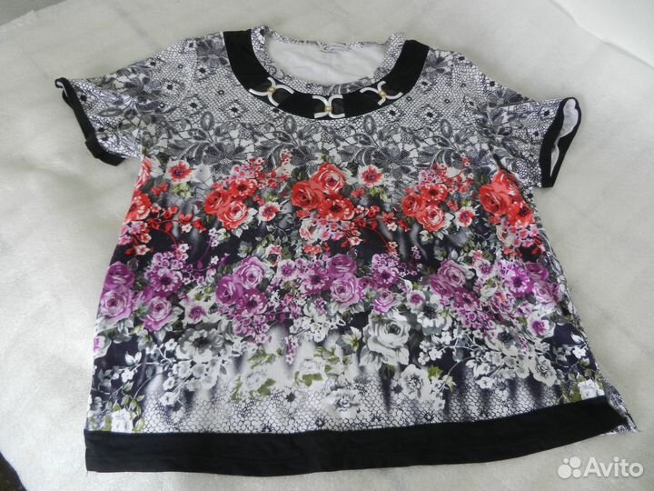 Платье,блуза,халат р.54-56-58 (всё вместе) отлично