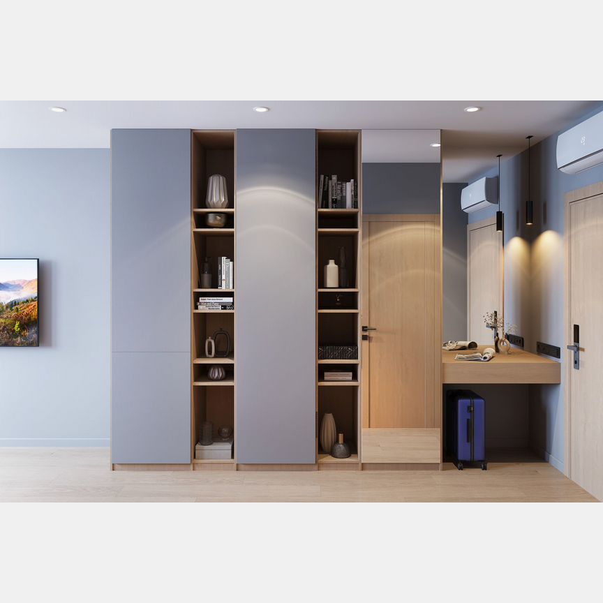 1-к. апартаменты, 46,4 м², 13/15 эт.