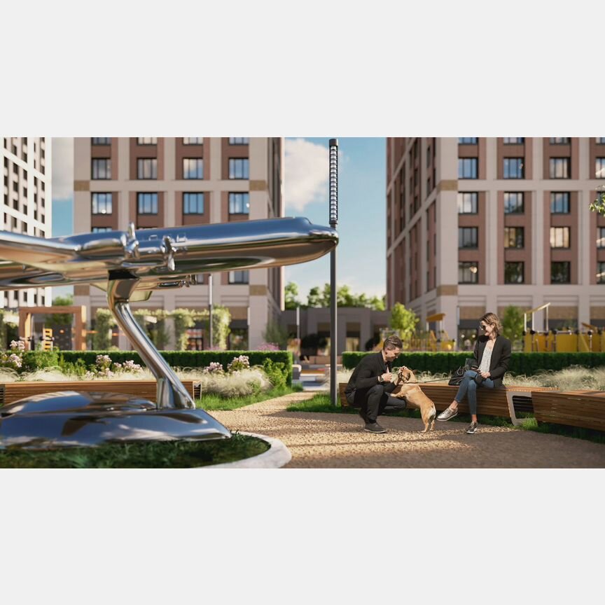 Апартаменты-студия, 23,3 м², 3/16 эт.