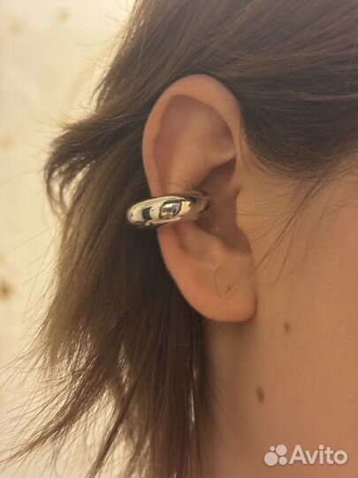 Серьга Кафф стиле poison drop y2k