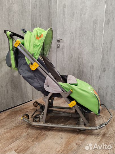 Детские санки коляска бу