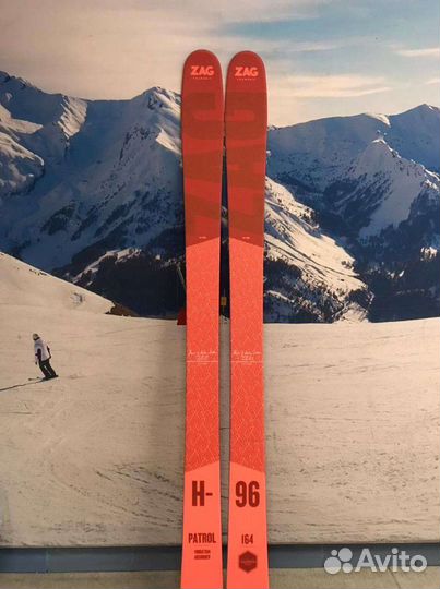 Горные лыжи женские ZAG с креплениями