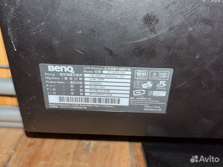 Монитор 60 герц benq