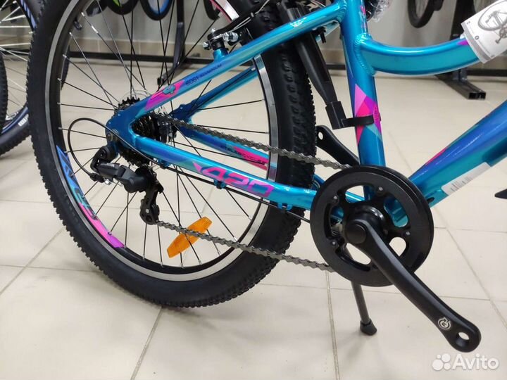 Велосипед 24 Stels Navigator 420 V морская волна