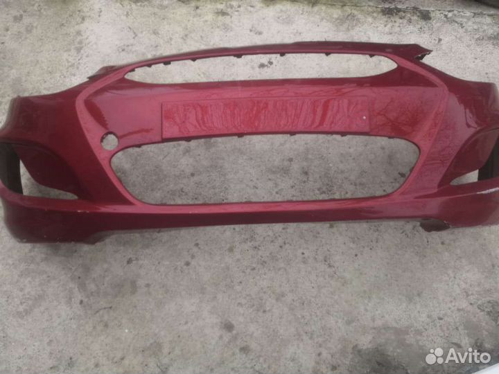 Бампер передний hyundai solaris