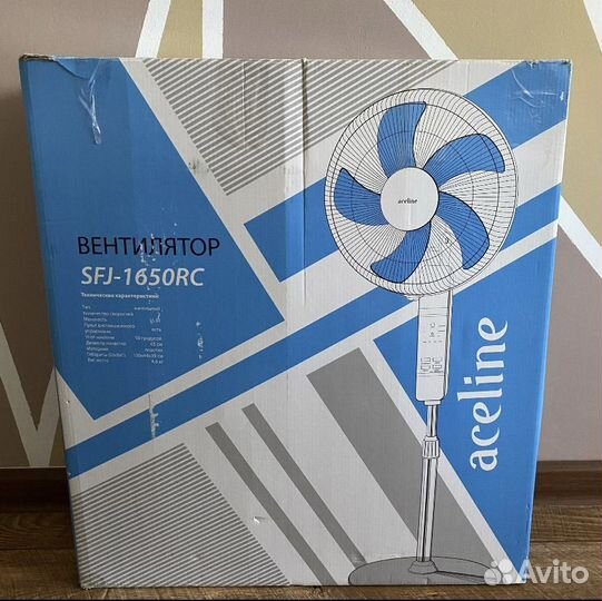 Вентилятор напольный SFJ-1650RC