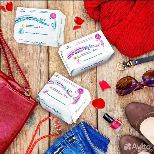 Гигиенические прокладки Anion-Relax Тяньши