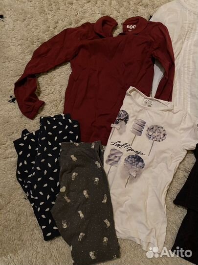 Вещи пакетом на девочку 128-134-140