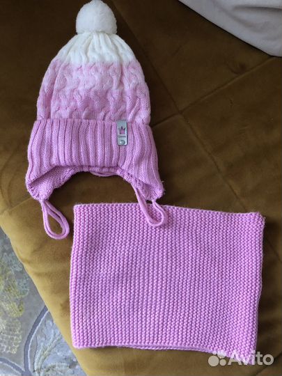 Шапки весна-осень на девочку