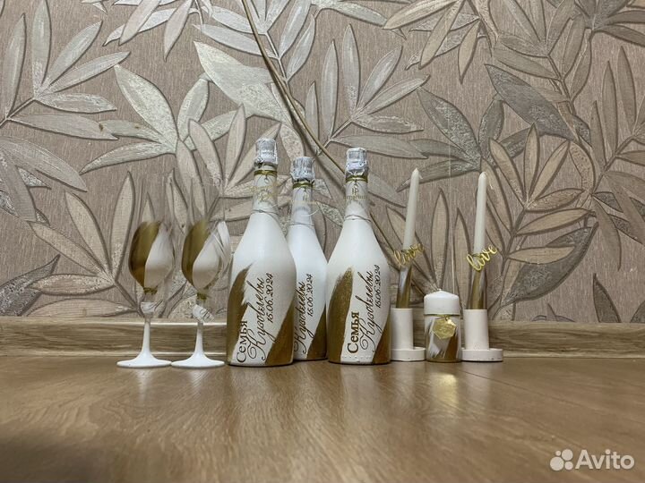 Свадебные аксесуары / свадеьные бокалы