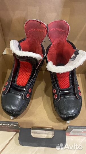 Коньки 12 размер Bauer Vapor термоформовочные