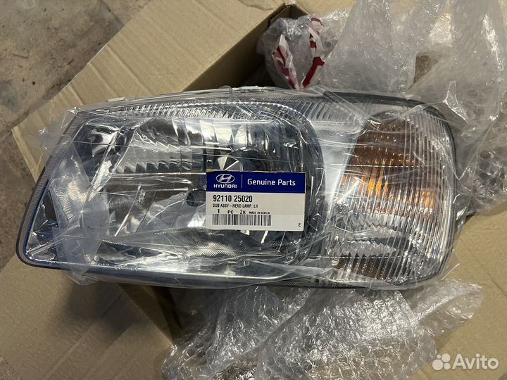 Левая фара на hyundai accent Тагаз(новая оригинал)