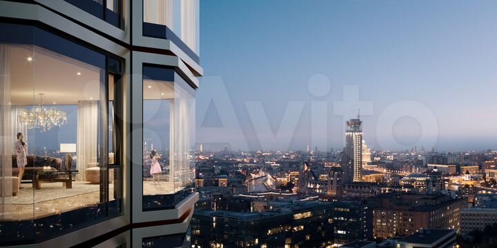 1-к. квартира, 60,3 м², 22/32 эт.