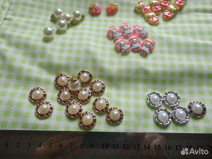 Кабошоны. Серединки для бантиков