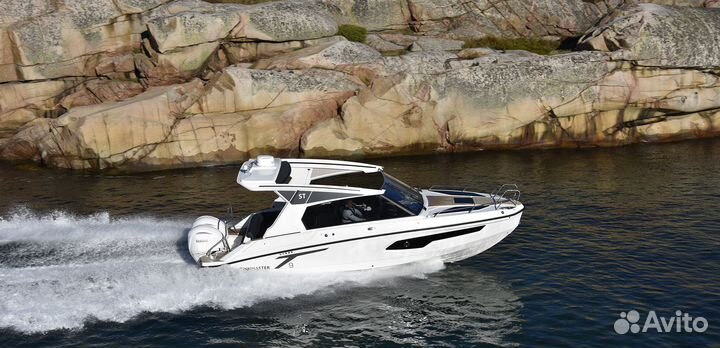 Финский катер Finnmaster T9 ST с хартопом