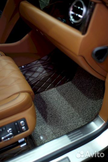 3D коврики из экокожи Bentley