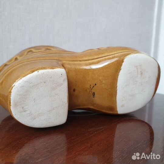 Керамика из СССР - сувенирная пепельница 