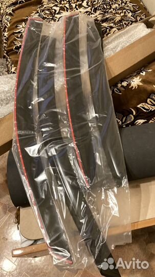 Дефлеторы на киа рио новые 4 шт