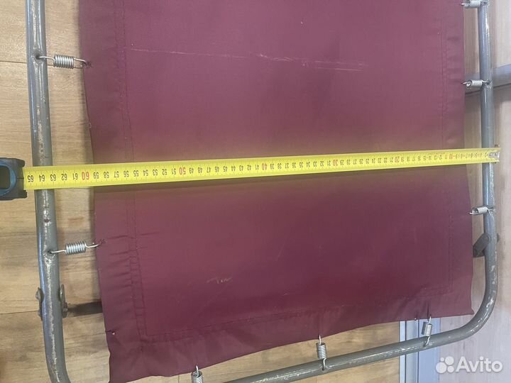 Раскладушка туристическая складная бу