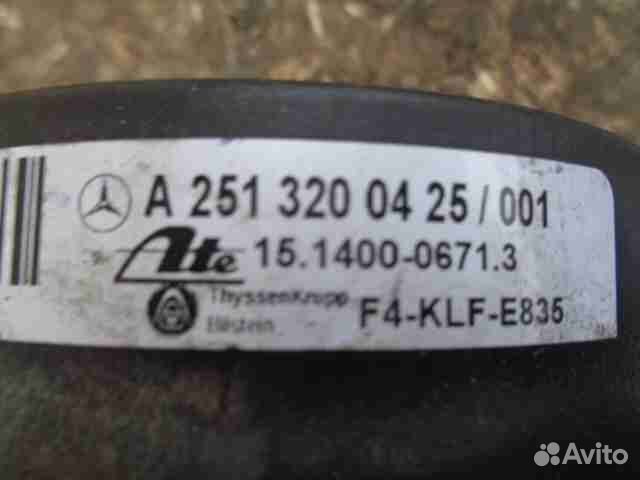 Пневматическая рессора Mercedes R-klasse W251 2513