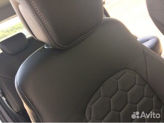 Каркасные авточехлы на Hyundai Santa Fe 3