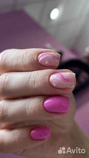 Маникюр, гель лак на дому
