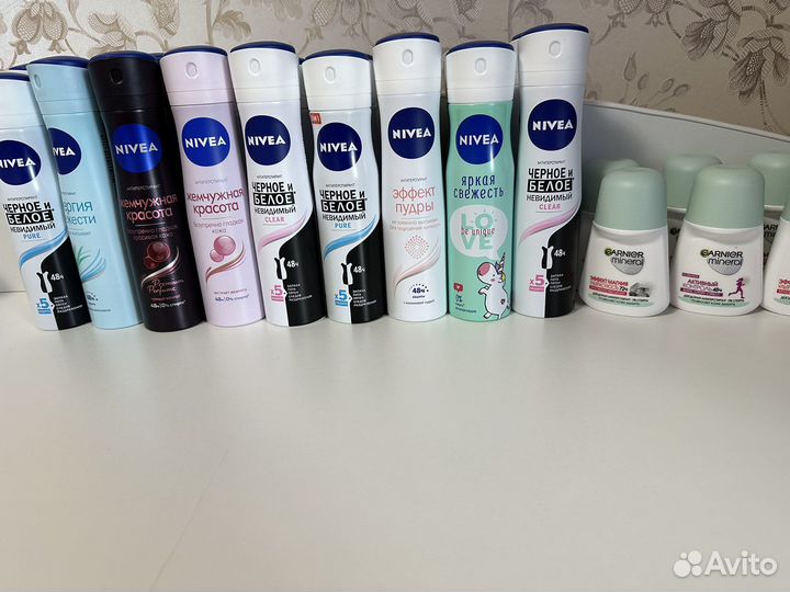 Дезодорант женский nivea garnier