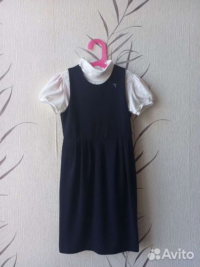 Блузка школьная 128 новая