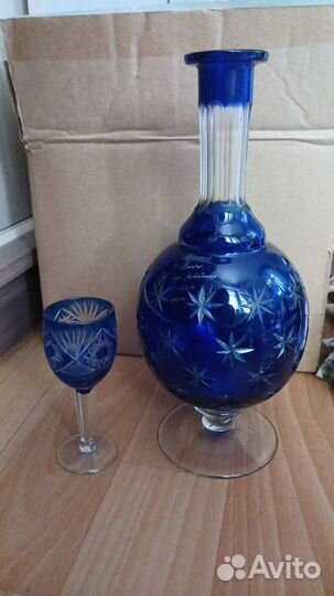 Графин с рюмкой СССР