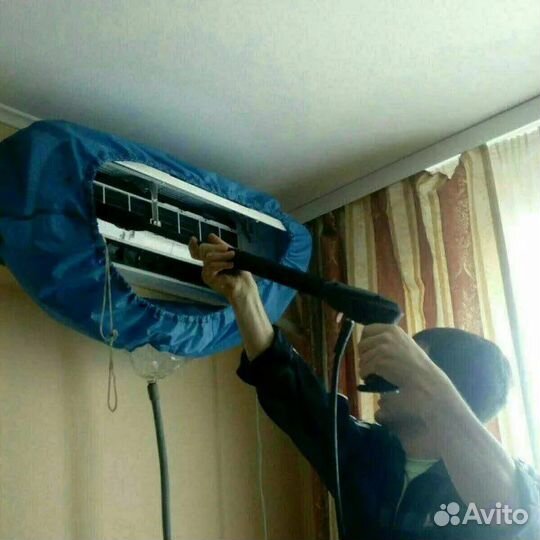 Чистка кондиционеров, ремонт,заправка