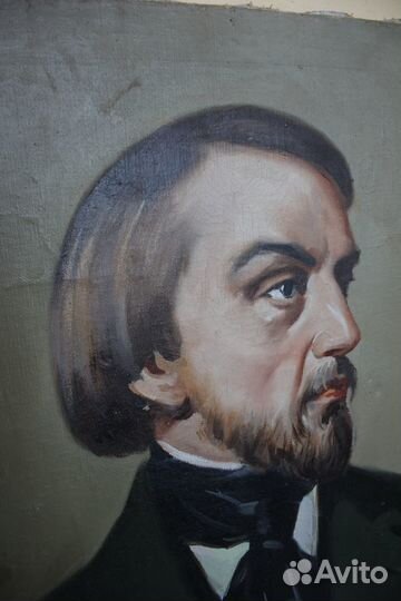 Портрет школьный В. Г. Белинского. Живопись