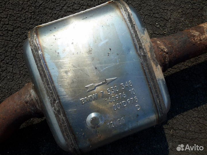 Средняя часть глушителя BMW 1 E87