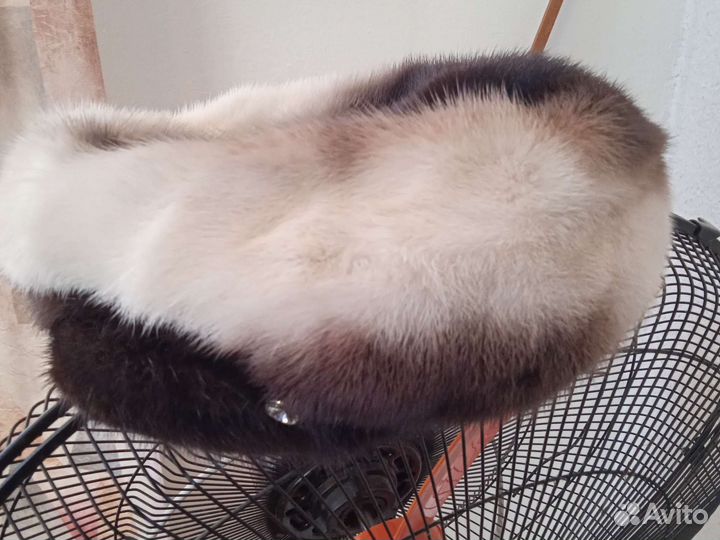 Берет из меха норки