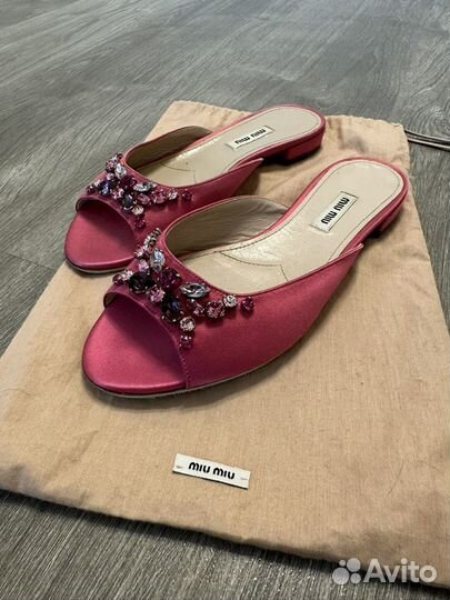 Мюли Miu Miu оригинал