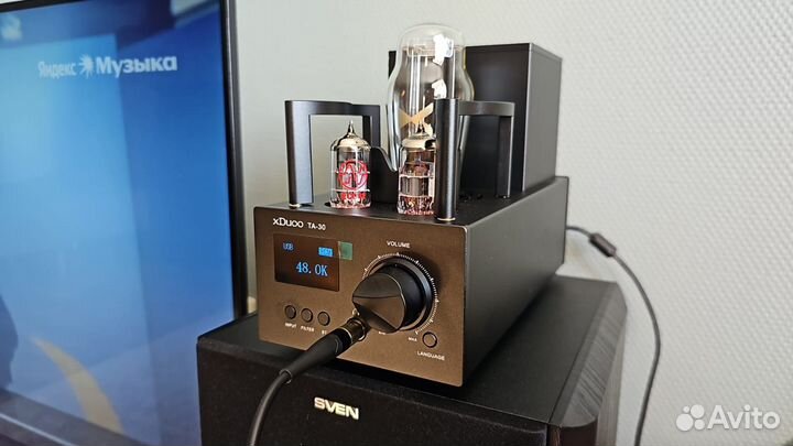 XDuoo TA-30, ламповый цап/усилитель для наушников