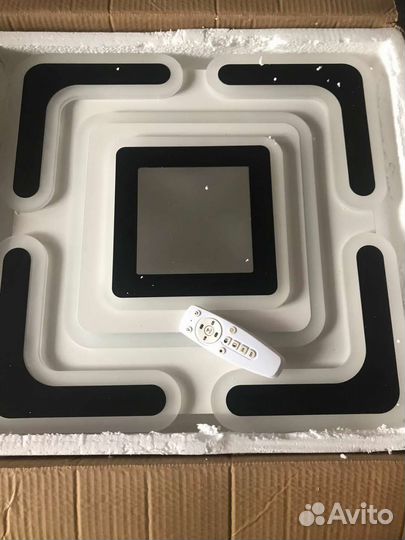 Люстра потолочная светодиодная с пультом