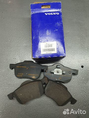 Тормозные колодки передние Volvo S60/S80/XC70