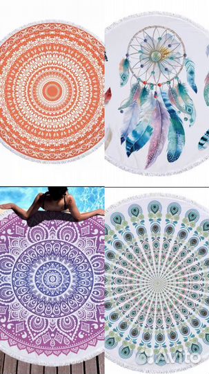 Полотенце полотно мандала