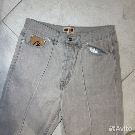 Джинсы Corteiz кремовые