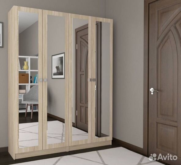 Шкаф с зеркалами