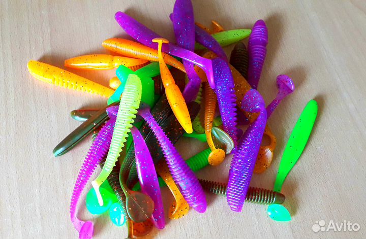 Силиконовые приманки на щуку и судака