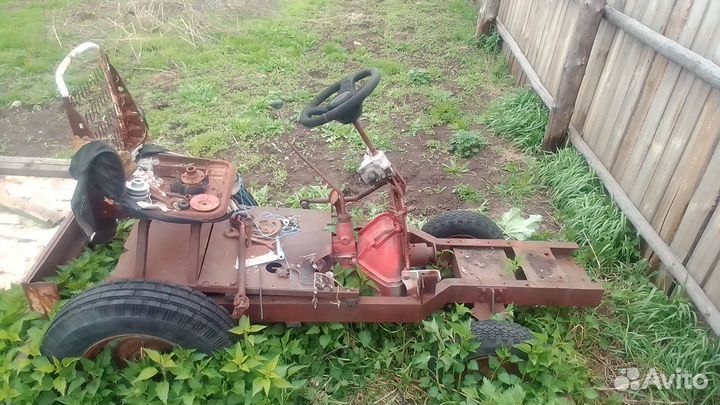 Самодельный мини трактор бу