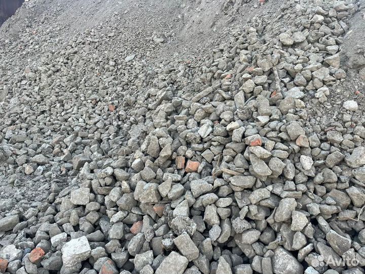 Бой бетона с примесью