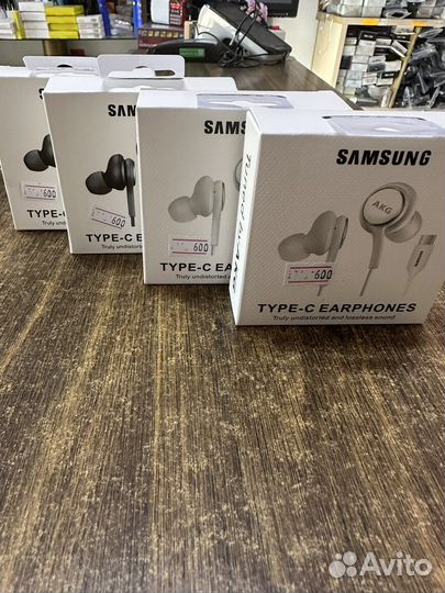Наушники samsung со входом type-c